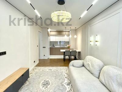 2-бөлмелі пәтер · 55 м² · 12 қабат, Манаса, бағасы: 75.2 млн ₸ в Алматы, Алмалинский р-н