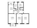 4-бөлмелі пәтер · 86.3 м² · 3/3 қабат, Старый город, алтынсарина, бағасы: 13.5 млн ₸ в Актобе — фото 14