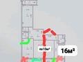 3-бөлмелі пәтер · 110 м² · 2/7 қабат, Е-321 22 — Лицей 88, бағасы: 51 млн ₸ в Астане, Есильский р-н — фото 3