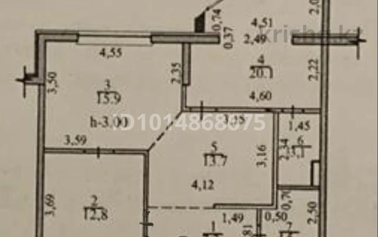 2-бөлмелі пәтер · 77.4 м² · 7/12 қабат, Касымова 32, бағасы: 100 млн ₸ в Алматы, Бостандыкский р-н — фото 2