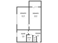2-комнатная квартира · 43 м² · 3/6 этаж, 4-й микрорайон 1 за 18.5 млн ₸ в Костанае — фото 4
