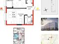 1-бөлмелі пәтер · 37.4 м² · 6/9 қабат, Шаймерден Косшыгулулы 27/1 — Бейсековой, бағасы: ~ 19.4 млн ₸ в Астане, Сарыарка р-н