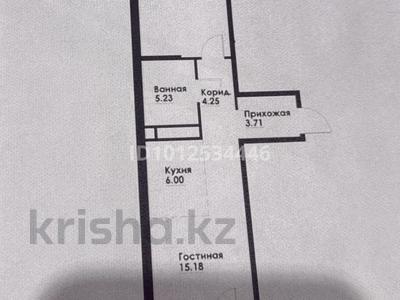 2-бөлмелі пәтер · 55.39 м² · 11/12 қабат, Макатаева - Байтурсынова 129/1, бағасы: 49.5 млн ₸ в Алматы, Алмалинский р-н