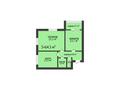 2-бөлмелі пәтер · 64.3 м² · 1/5 қабат, Юбилейный 32, бағасы: 34 млн ₸ в Костанае — фото 2