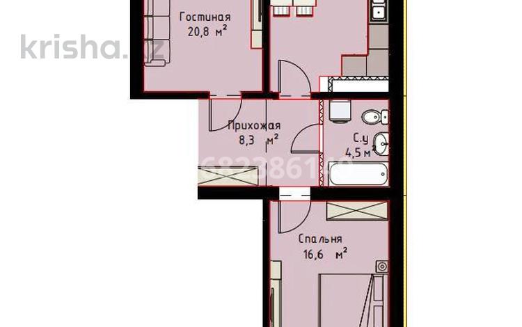 2-комнатная квартира, 73 м², 2/4 этаж, Жарык 14 за 21 млн 〒 в Атырау — фото 2