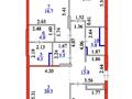 3-комнатная квартира · 100.1 м² · 8/12 этаж, Туран 67 за 67.5 млн ₸ в Астане, Нура р-н — фото 23