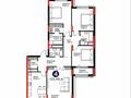 5-бөлмелі пәтер · 123 м² · 8/12 қабат, Турар Рыскулов 18, бағасы: 89 млн ₸ в Астане, Есильский р-н