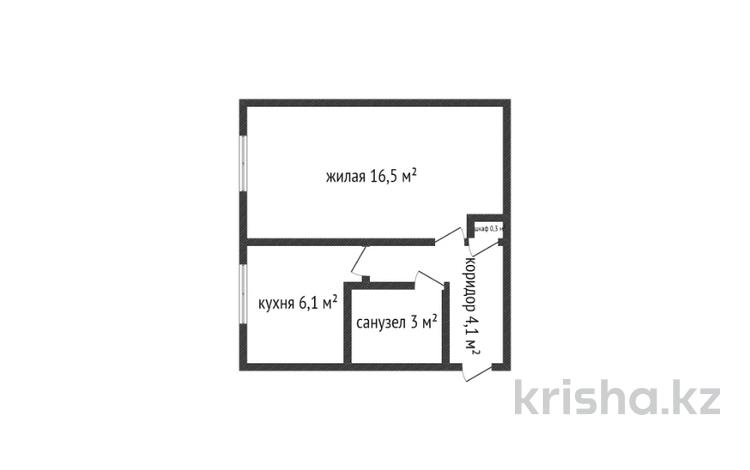 1-комнатная квартира, 30 м², 1/5 этаж, Комсомольский 11 за 5.9 млн 〒 в Рудном — фото 6