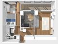 2-комнатная квартира · 51.2 м² · 8/10 этаж, Баймульдина 9 за 23 млн ₸ в Павлодаре — фото 16
