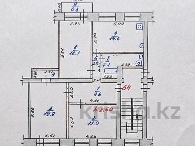 3-комнатная квартира, 91.4 м², 2/5 этаж, 1микр 18 за 10.5 млн 〒 в Качаре