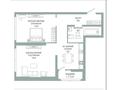2-бөлмелі пәтер · 54.1 м², Казыбек би 19а, бағасы: ~ 27.6 млн ₸ в Астане, Нура р-н — фото 2