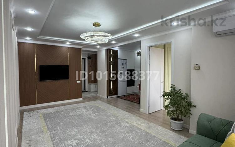 3-бөлмелі пәтер · 72 м² · 5/9 қабат, Шұғыла ш/а. 340/35 - 340/35 к17, бағасы: 47 млн ₸ в Алматы, Наурызбайский р-н — фото 2