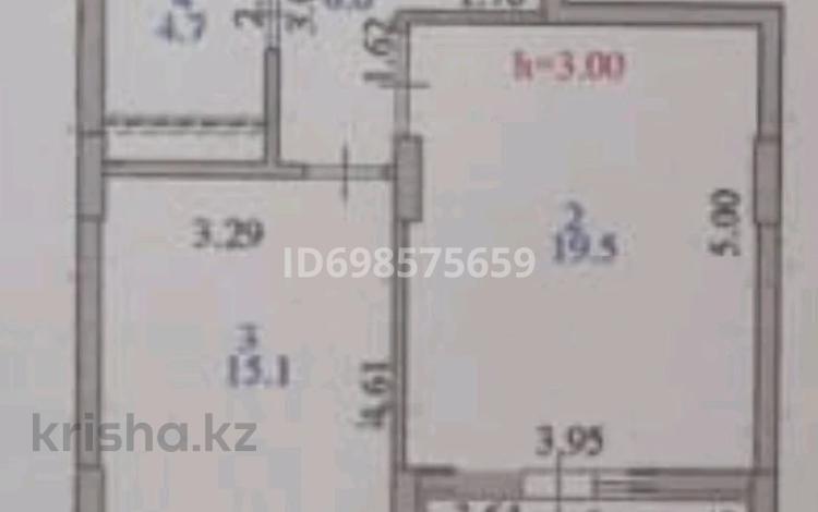 1-комнатная квартира · 47.4 м² · 5/9 этаж, Нажимеденова 23/1 за 20.5 млн 〒 в Астане, Алматы р-н — фото 2