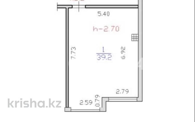 1-комнатная квартира · 39.2 м² · 7/9 этаж, мкр Шугыла, Алатау 12а/1 за 24 млн 〒 в Алматы, Наурызбайский р-н — фото 2