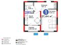 1-бөлмелі пәтер · 37.44 м² · 3/6 қабат, Тараз 8/1, бағасы: 33.5 млн ₸ в Алматы, Турксибский р-н — фото 2