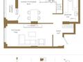 2-комнатная квартира · 49.4 м² · 18/18 этаж, Достык 8/2 — БЕЗ КОМИССИИ за ~ 39 млн ₸ в Астане, Есильский р-н