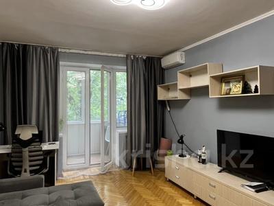 1-комнатная квартира · 40.4 м² · 2/5 этаж, ул. Кабанбай батыра за 52 млн 〒 в Алматы, Медеуский р-н