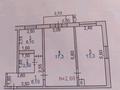 2-комнатная квартира · 46.7 м² · 3/5 этаж, Мкр. Акбулак 8 за 13.5 млн ₸ в Таразе