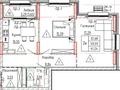 2-бөлмелі пәтер · 61.24 м² · 9/14 қабат, Е 908 22 — Пр.Улы-Дала, бағасы: ~ 23.9 млн ₸ в Астане — фото 2