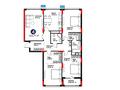 4-бөлмелі пәтер · 124.71 м², Турар Рыскулова 18/6, бағасы: ~ 98.1 млн ₸ в Астане, Есильский р-н — фото 3