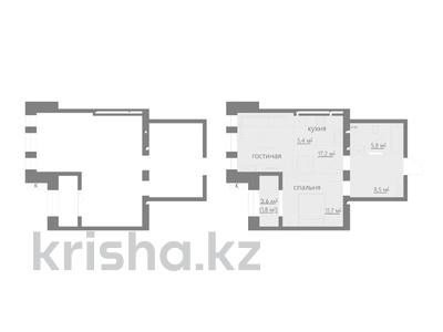 2-бөлмелі пәтер · 51.8 м², мкр Михайловка , Крылова 15, бағасы: ~ 28.5 млн ₸ в Караганде, Казыбек би р-н