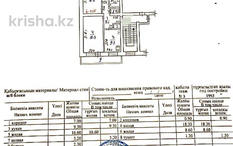 3-комнатная квартира, 68 м², 3/5 этаж, Ленина 80 за 15.2 млн 〒 в Рудном — фото 12