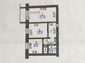 2-бөлмелі пәтер · 51.2 м² · 3/5 қабат, Шухова — Возле Короны, бағасы: 26 млн ₸ в Петропавловске