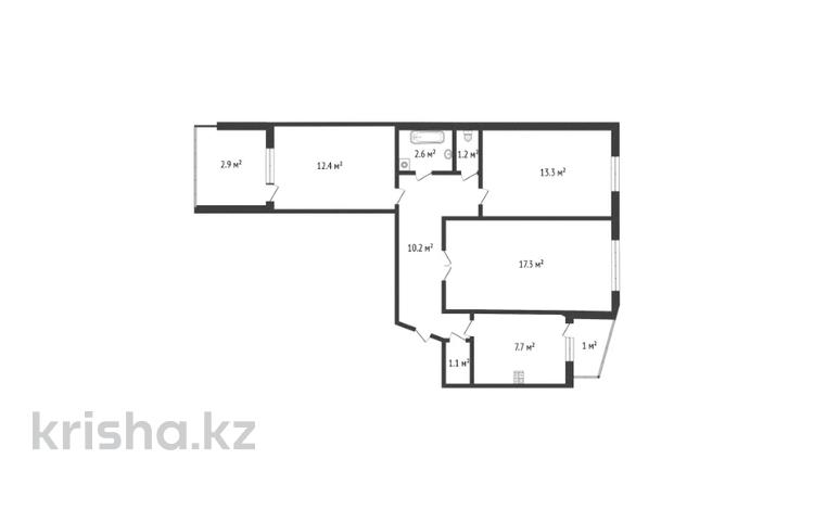 3-комнатная квартира · 70 м² · 7/9 этаж, ЕСТАЯ 83 — ТОРГ РЕАЛЬНЫМ ПОКУПАТЕЛЯМ за 30 млн ₸ в Павлодаре — фото 23