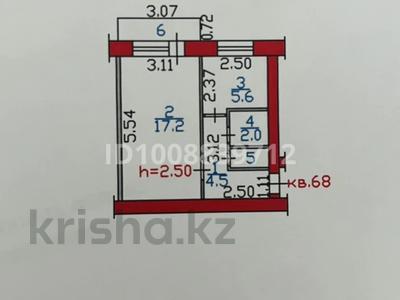 1-комнатная квартира · 31 м² · 5/5 этаж, Ново-Ахмирово 6 за 9 млн 〒 в Усть-Каменогорске