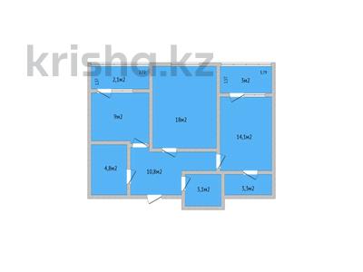 2-комнатная квартира · 68.2 м² · 8/9 этаж, Курганская 2 за 28 млн 〒 в Костанае