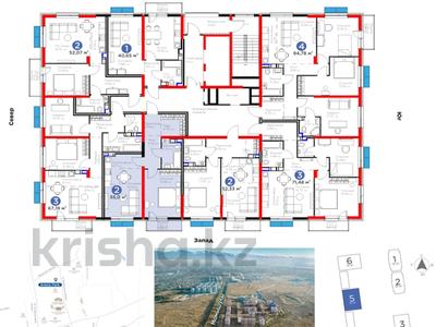 2-комнатная квартира · 55 м² · 10/12 этаж, Бауыржана Момышулы 5/2 — Монке би за 36.5 млн 〒 в Алматы, Алатауский р-н