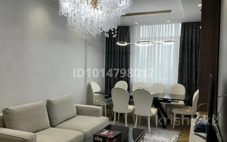 3-комнатная квартира · 97.8 м² · 13/19 этаж, Кабанбай батыр 49а за 83 млн ₸ в Астане, Нура р-н — фото 2