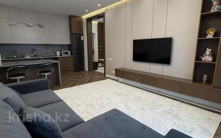 2-комнатная квартира · 55 м² · 2/12 этаж, мкр Тараз, Рыскулова за 350 000 ₸ в Шымкенте, Аль-Фарабийский р-н — фото 2
