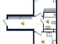1-комнатная квартира · 48.39 м² · 5/9 этаж, мкр Кайрат, Сыбызғы 100 за 24.8 млн ₸ в Алматы, Турксибский р-н