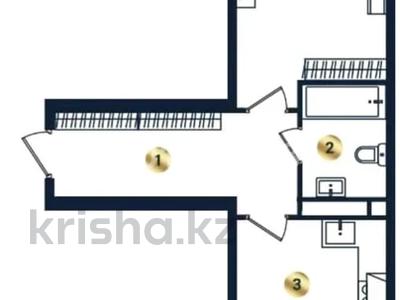 1-комнатная квартира · 48.39 м² · 5/9 этаж, мкр Кайрат, Сыбызғы 100 за 24.8 млн ₸ в Алматы, Турксибский р-н