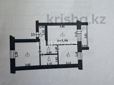 2-комнатная квартира · 51 м² · 1/5 этаж, Мухита 128/1 — Между Алем плазой и КазИИТУ за 14.9 млн ₸ в Уральске