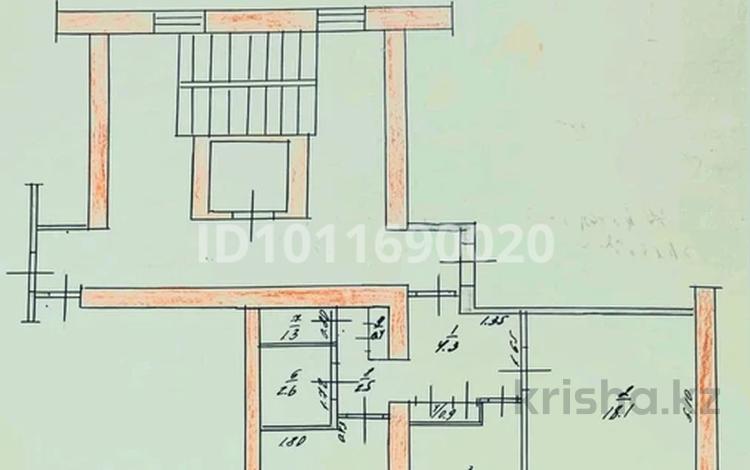 2-комнатная квартира · 52 м² · 4/9 этаж, Абая 108 за 16.8 млн ₸ в Уральске — фото 2