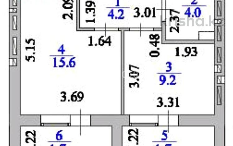 1-комнатная квартира · 36.4 м² · 5/9 этаж, Шамши Калдаяков 60Б, 60А за 19.8 млн ₸ в Астане, Сарайшык р-н — фото 20