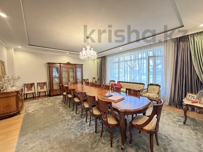 Отдельный дом · 8 комнат · 468 м² · 20.3 сот., мкр Юбилейный, Керей Жанибек Хандар 246 — Ондасынова за 3 млрд ₸ в Алматы, Медеуский р-н