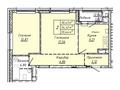 2-комнатная квартира · 55.44 м², Толеметова 106/3 за ~ 22.2 млн 〒 в Шымкенте, Абайский р-н — фото 3