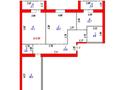 3-бөлмелі пәтер · 98.1 м² · 1 қабат, А 431 21, бағасы: 45 млн ₸ в Астане, Сарайшык р-н — фото 14