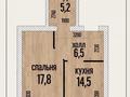 1-бөлмелі пәтер · 44 м² · 4/7 қабат, 20-ш/а. 7, бағасы: 15 млн ₸ в Актау, 20-й мкр — фото 10