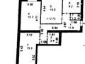 3-комнатная квартира · 80 м² · 1/9 этаж, Кенен Азербаева 16 — Жумабаева за 335 000 ₸ в Астане, Алматы р-н — фото 10