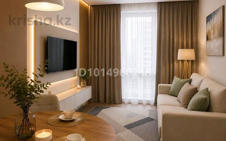 2-комнатная квартира · 55 м² · 22/22 этаж, Туран 37/2 — Хан шатыр эленгтон молл за 20 000 ₸ в Астане, Нура р-н — фото 3