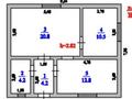 Отдельный дом · 3 комнаты · 52.5 м² · 6 сот., Түркістан 339 за 65 млн ₸ в  — фото 3