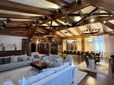 Отдельный дом · 10 комнат · 700 м² · 120 сот., мкр Тау Самал, Банковская 1 за ~ 3.2 млрд 〒 в Алматы, Медеуский р-н