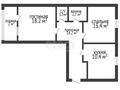 2-бөлмелі пәтер, 63 м², 2/5 қабат, Коктем 9а, бағасы: 23 млн 〒 в Кокшетау — фото 10