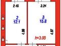 1-комнатная квартира · 40.7 м² · 7/12 этаж, ​Улица Шамши Калдаяков, 46 за 18 млн ₸ в Астане — фото 2