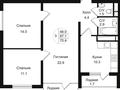 3-комнатная квартира · 70 м² · 12/12 этаж, мкр Дарабоз 27 за 42.5 млн ₸ в Алматы, Алатауский р-н — фото 7