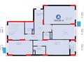4-бөлмелі пәтер · 120.05 м² · 6/9 қабат, Бухар жырау 57/6 — Толе би, бағасы: 89 млн ₸ в Астане, Есильский р-н — фото 4